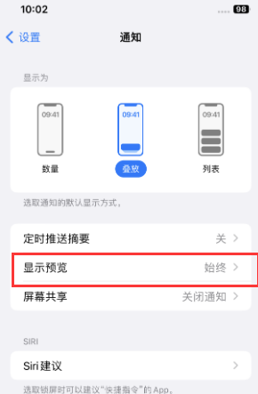 九合垸原种场苹果售后维修中心分享iPhone手机收不到通知怎么办 