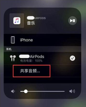 九合垸原种场苹果14音频维修点分享iPhone14音频共享设置方法 